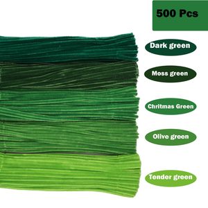 Hot Sale Creative Handmade <b>Craft</b> Chenille Rods and Plush Thread Pipe Cleaners Twisted Sticks for Children Creative Projects - Product Image 2