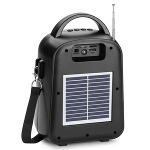 Enceinte Bluetooth portable YG-A20 avec basses stéréo sans fil, charge solaire, <span class=keywords><strong>radio</strong></span> FM, caisson de basses créatif, musique active, enceinte Bluetooth - Product Image 2