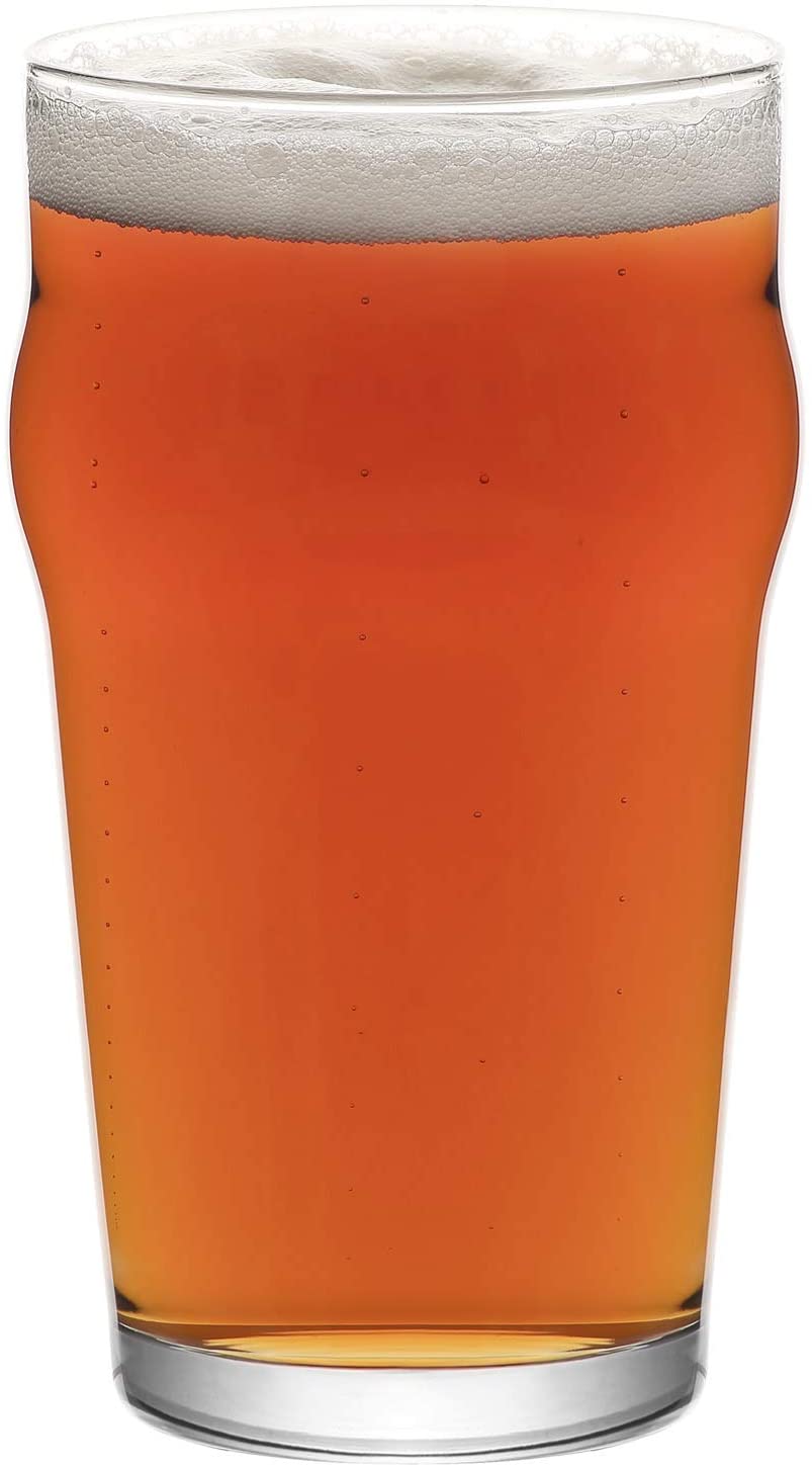 Pint Glasses Set of 6 Pilsner Beer Glasses Set 19 Oz Craft Beer Drinking Glasses