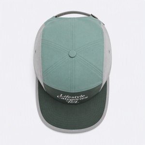 Gorra Deportiva de Lona y Nailon de 7 Paneles con Logotipo Personalizado T&L, Transpirable, Impermeable, Ajustable, Unisex para Adultos - Product Image 6