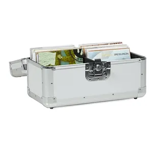 Boîtier de <span class=keywords><strong>CD</strong></span> en aluminium de taille personnalisée Boîte de rangement pour disques vinyles pour disques/<span class=keywords><strong>CD</strong></span>/disques - Product Image 6