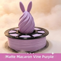 Filament d'imprimante 3D PLA Macaron couleur unie 1,75 mm en stock, vente en gros pour imprimantes FDM et projets créatifs