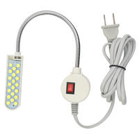 Lampe de machine à coudre LED, lumière éclairante, lampe de bureau pour machine à coudre à plat, protection des yeux, lumière réglable