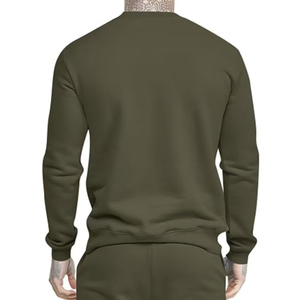 Conjuntos de ropa de abrigo informales para hombre, traje de jogging de dos piezas de punto transpirable, ropa de calle informal al por mayor, chándales de invierno - Product Image 4