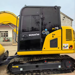 CE Certified Pre-Owned Komatsu PC70 <b>Excavators</b> 7T Hydraulic <b>Excavator</b> | Japan Imported Second-Hand Machine for Heavy Duty - Product Image 1