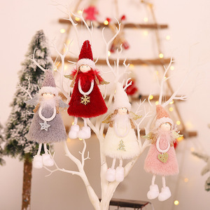 Plush Angel Doll <b>Christmas</b> Tree Ornaments <b>Christmas</b> Pendant Xmas Gifts Hanging Decorations for Party Supplies Home <b>Decor</b> - Product Image 4