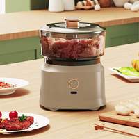 Mini hachoir à ail électrique portable rechargeable, mixeur à viande sans fil, mélangeur de gâteaux
