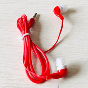3.5mm di moda auricolare in gomma punta Stereo cuffie <span class=keywords><strong>auricolari</strong></span> monouso in plastica a buon mercato <span class=keywords><strong>auricolari</strong></span> in massa auricolare - Product Image 5