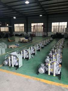 4500psi 380V 265L/Min Auto Stop Compresor de aire de tanque de buceo de alta presión para buceo - Product Image 5