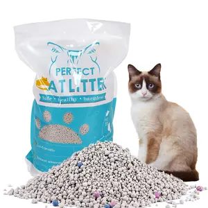 Hoge Kwaliteit Groothandel Oem Kattenbakvulling Leveranciers Huisdier Zand Katten Te Koop Bentoniet Kattenbakvulling