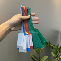 Étiquette de bagage de voyage en silicone souple PVC imperméable avec logo personnalisé, scellé de sécurité en plastique premium avec fonction anti-effraction