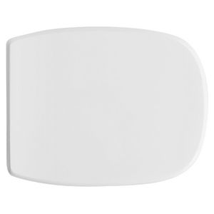 Asiento de inodoro para Dolomite Fleo, forma de jarrón blanco, 50,5 cm de largo, 37,5 cm de ancho - Product Image 1