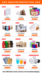 Vàng nhôm lá khóa dây kéo túi đứng lên túi cho bao bì thực phẩm - Product Image 6