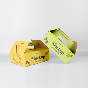 Boîte pliante en papier pour cerises, personnalisée par le fabricant, emballage de stockage de fruits en carton écologique - Product Image 3