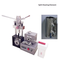 Machine de laboratoire dentaire pour prothèses invisibles de type divisé, équipement de moulage par injection manuel et de collage à chaud, 110V-220V, 29kg, flexible