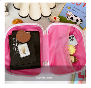 سانريو مرحبا لطيف 14 بوصة للأطفال KT للسفر المدرسي-ماكياج محمول وأمتعة مستحضرات التجميل - Product Image 3