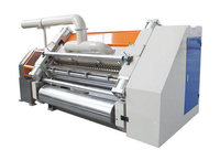 Máquina de cartón corrugado de 2 capas 280 320, tipo sin dedos, máquina de una sola cara