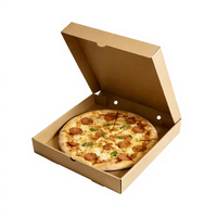 Boîtes d'emballage spéciales pour les fêtes, en carton ondulé, avec poignée, impression évanescente, logo personnalisé, jetables et recyclables