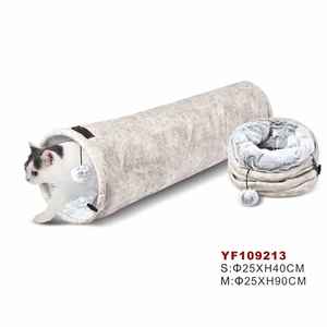 Новый дизайн, складная мягкая плюшевая туннельная кровать для домашних животных - Product Image 6