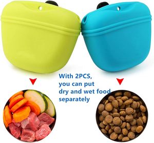 Nouveaux produits : Pochette d'entraînement pour chiens, sac à friandises en silicone, pochette portable pour friandises pour chiens - Product Image 2