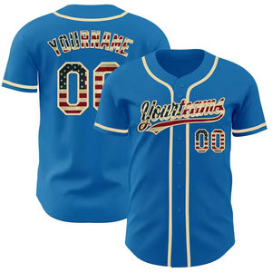 Vendita calda personalizzata di abbigliamento da Baseball sportivo uniforme bianca maglie da Baseball all'ingrosso sublimato da uomo della gioventù della maglia da Baseball - Product Image 4
