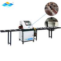 Machines pour la fabrication de fenêtres et de portes Machine de découpe CNC à tête unique pour profilés PVC et aluminium
