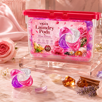 Lessives parfumées de luxe Rose Bloom, très demandées, au parfum floral longue durée pour linge de lit, vêtements et serviettes – Soin domestique