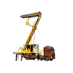 Plateforme de camion hydraulique automotrice sur mesure à rotation 360 degrés pour travaux de toiture en hauteur et structures en acier - Product Image 1