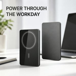 Cargador Inalámbrico Magnético de 5000mAh, Batería <span class=keywords><strong>Externa</strong></span> Recargable Compacta para iPhone 18 Pro Max 17 16 15 14 13 - Product Image 6
