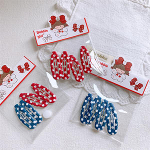 ชุดคลิปหนีบผมหน้าม้า<span class=keywords><strong>สั้น</strong></span>สำหรับเด็ก<span class=keywords><strong>ผู้หญิง</strong></span>แนวหวานคลิปหนีบ<span class=keywords><strong>ผม</strong></span>เด็กลายจุดน้ำหยด - Product Image 2