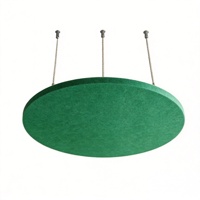 Panneau acoustique suspendu au plafond, 100% fibre de polyester, écologique, isolation phonique pour salle commerciale
