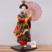 Figurine de Geisha japonaise de 12 pouces en résine, style Frozen, avec fonction de souffleur d'air, neuve, pour la décoration de la maison et les cadeaux de restaurant