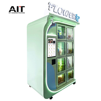 AIT Distributeur automatique de bouquets de fleurs fraîches en plein air avec fonction SDK Fournisseur de distributeur automatique de fleurs fraîches de qualité supérieure
