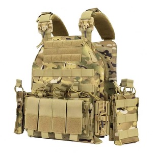 เสื้อกั๊กยุทธวิธีแบบถอดเร็ว ขนาด 250*300 มม. รุ่น Multicam พร้อมระบบ Molle สำหรับใส่แผ่นเกราะป้องกัน - Product Image 3