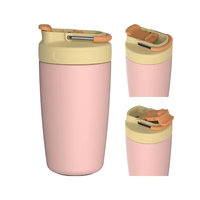 Mug de voyage en acier inoxydable à double paroi écologique, isotherme, réutilisable