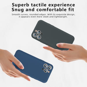 Funda Protectora para Teléfono de TPU Suave, Estilo Ins, 6 Colores, Simple, a Prueba de Golpes, para iPhone 17 Promax 16 15 14 - Product Image 4