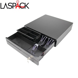 Chiều Rộng 405 Ngăn Kéo Tiền Mặt 6b4c Kim Loại Tiền Mặt Đăng Ký Ngăn Kéo Cho Bán Lẻ Hệ Thống Pos Bền POS Ngoại Vi Rj11 Rj12 Hộp Tiền Mặt Ngăn Kéo - Product Image 3