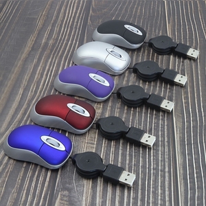 Xách tay <span class=keywords><strong>mini</strong></span> quang <span class=keywords><strong>USB</strong></span> chuột có thể thu vào dòng Ergonomic máy tính xách tay và máy tính để bàn thiết kế cho trẻ em và văn phòng sử dụng - Product Image 6