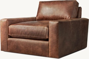 Moderne Luxus Wohnzimmer möbel High End Elegante hand gefertigte Leder Einzels ofa Stuhl - Product Image 3