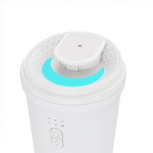 Type C Charging Moon Shape Ambient Light & Night Light Aroma <b>Diffuser</b> for <b>Portable</b> Car Use - Product Image 3