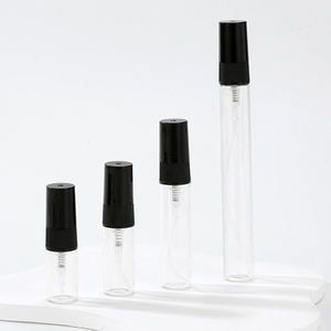 Flacon de <span class=keywords><strong>parfum</strong></span> en verre élégant de 2 ml, 3 ml, 5 ml avec vaporisateur et boîte cadeau pour cadeaux de marque, flacon de <span class=keywords><strong>parfum</strong></span> en verre transparent - Product Image 1
