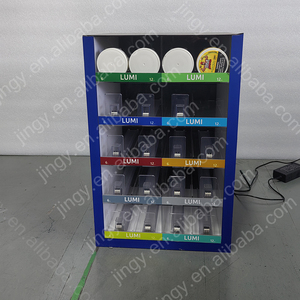 Présentoir de Cigarettes et Sachets de Nicotine Zimo en Acrylique PMMA Écologique et Moderne avec Éclairage LED et Poussoirs Automatiques - Product Image 5