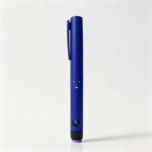 Reusable <b>Pen</b> Injector Plastic Cap Durable Glass Tube Packaging Tool Pharma Cosmetic Use <b>Refillable</b> Injection <b>Pen</b> - Product Image 1