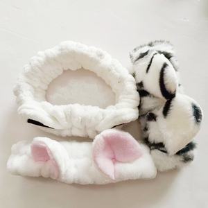 Bandeau élastique pour hommes et femmes se baignant pour le lavage du visage Application de maquillage Spa Utilisation Absorption de la sueur Yoga - Product Image 5