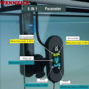 Medidor de água para aquário, testador de <span class=keywords><strong>pH</strong></span> para aquário com controle Wi-Fi, testador de qualidade da água para aquário - Product Image 5