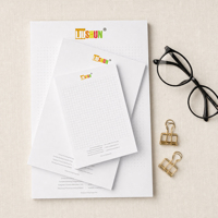 Cuaderno Personalizado HUATONG A4 A5 A6 Autoadhesivo con Impresión a Color y Páginas Interiores Rayadas, en Blanco y con Puntos