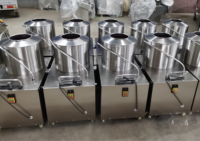 Éplucheuse et coupeuse de pommes de terre, machine à éplucher et laver les ignames, les taros et les patates douces
