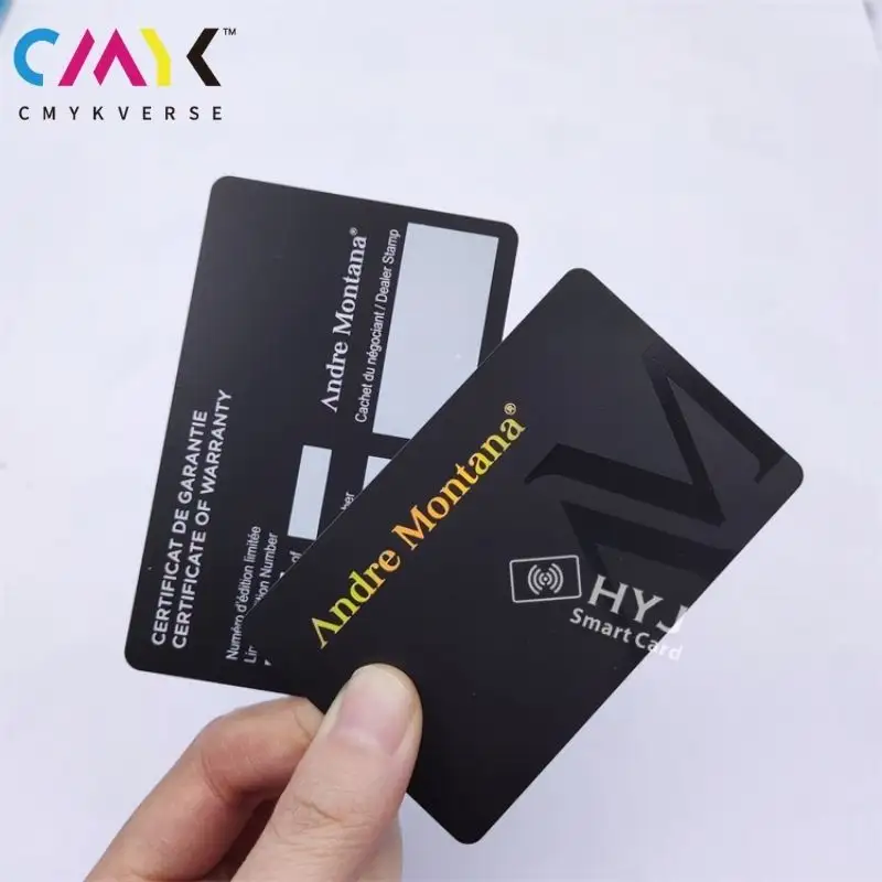 High Quality PVC/Art Paper Debit Card Size Customized Membership Card Low MOQ Plastic Business Card for VIP Customers