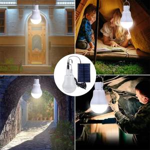 <span class=keywords><strong>Bombilla</strong></span> Solar Mejorada para Exteriores, Impermeable, con Gancho, Cable de 3m, <span class=keywords><strong>Bombilla</strong></span> de Corriente Continua con Panel Solar, <span class=keywords><strong>Bombilla</strong></span> Solar para Uso Doméstico, Nuevo Diseño - Product Image 6