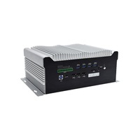 PC industriel embarqué Intel de 9e génération avec conception sans ventilateur, doté d'un slot PCIE pour des performances élevées, compatible avec Windows 11 et Linux